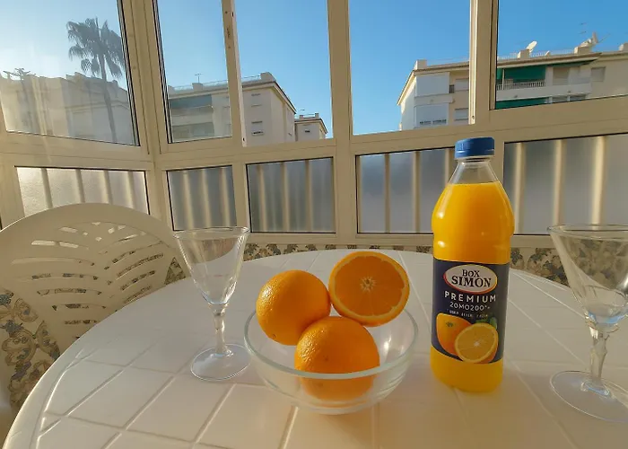 Spacious Flat 100m From Beach-nerja-spain